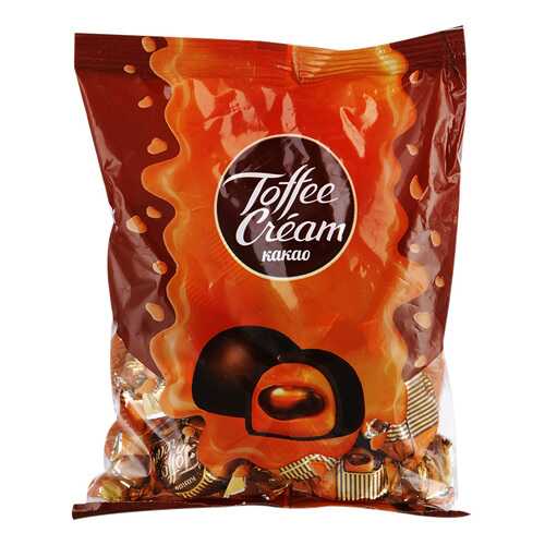 Конфеты Toffee Cream какао глазированные 250 г