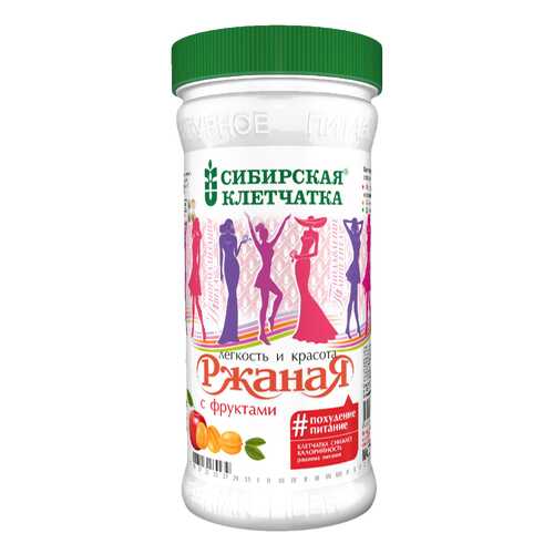 Клетчатка Сибирская ржаная с фруктами 350 г