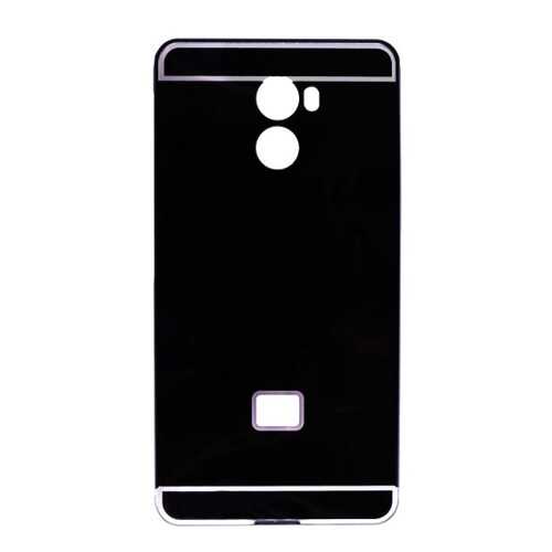 Металлический бампер с акриловой вставкой для Xiaomi Redmi 4 (Черный)