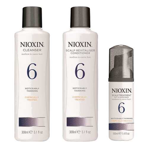 Набор средств для волос Nioxin System 6 Kit 300 мл+300 мл+100 мл
