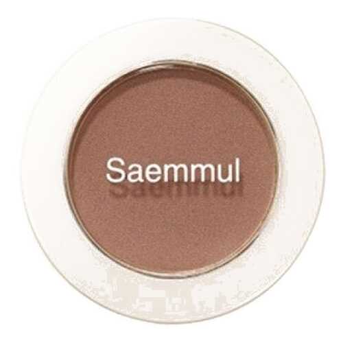 Тени матовые для век The Saem Eyе Saemmul Single Shadow Matt Оттенок BR01, 1,6 г