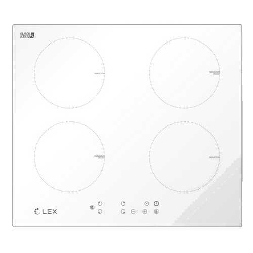 Встраиваемая варочная панель индукционная LEX EVI 640-1 WH White