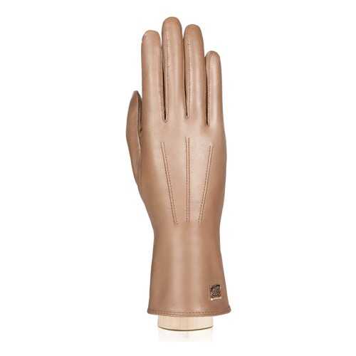 Перчатки женские Eleganzza HP01222 коричневые 6.5