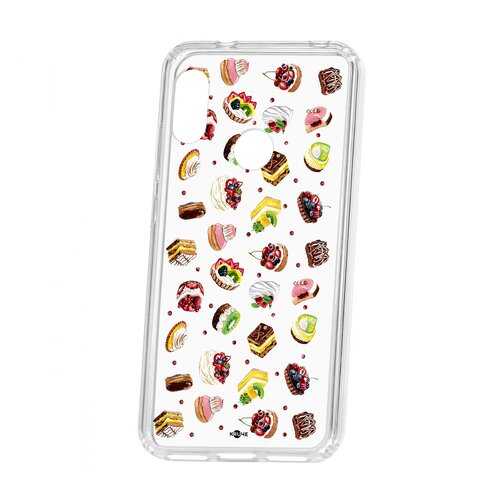 Чехол Kruche Xiaomi Redmi 6 Pro Print Cake