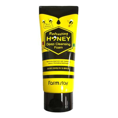 Пенка для умывания FarmStay Refreshing Honey Deep Cleansing Foam 180 мл