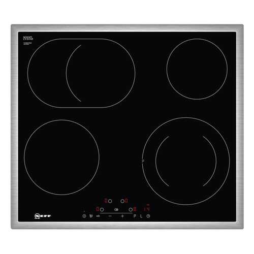 Встраиваемая варочная панель электрическая Neff T16BD76N0 Black