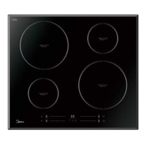 Встраиваемая электрическая панель Midea MIH65742F Black
