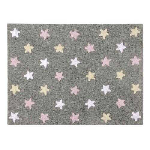 Lorena canals ковер триколор звезды stars tricolor (серо-розовый) 120*160