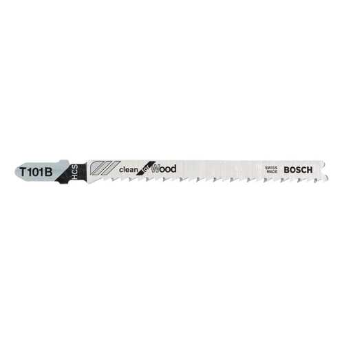 Набор пилок для лобзика Bosch T 101 B, HCS 2608630030