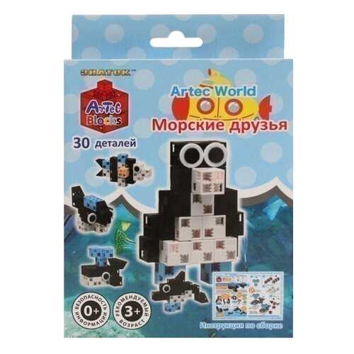 Конструктор пластиковый ЗНАТОК Морские друзья