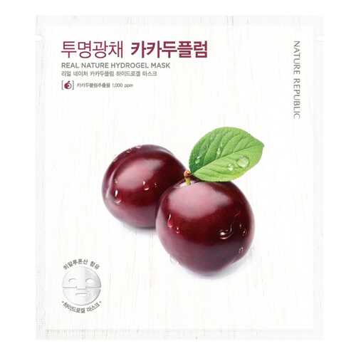 Маска для лица Nature Republic Real Nature Hydrogel Mask - Kakadu Plum 22 г