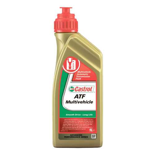 Трансмиссионное масло Castrol ATF Multivehicle 1л 154F33