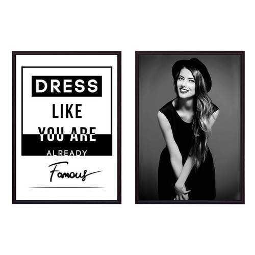 Набор постеров Коллаж Fashion №37 30х50 см