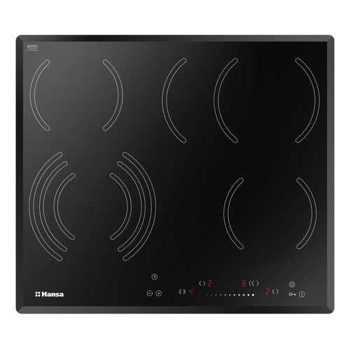 Встраиваемая варочная панель электрическая Hansa BHC66988 Black
