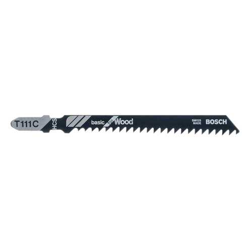 Набор пилок для лобзика Bosch T 111 С, HCS 2608637878