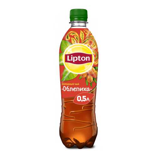 Холодный чай Lipton облепиха по-русски 0.5 л