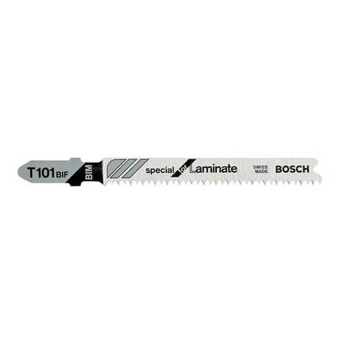 Набор пилок для лобзика Bosch T 101 ВIF, BIM 2608636431