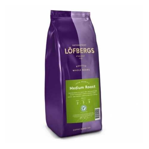 Кофе в зернах Lofbergs Medium Roast 1кг