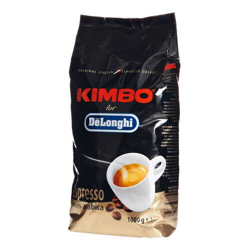 Кофе в зернах Delonghi kimbo arabica 1000 г