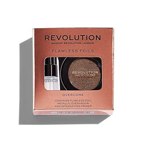 Праймер + тени для век Makeup Revolution Flawless Foils, Overcome