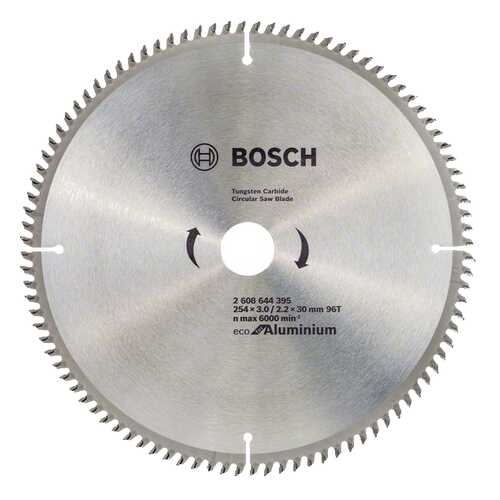 Диск по дереву Bosch ECO ALU/Multi 254x30-96T 2608644395