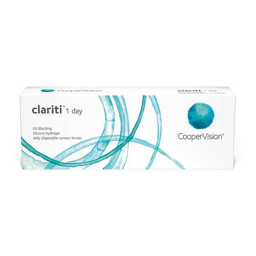 Контактные линзы Clariti 1 day 30 линз R 8,6 -0,75