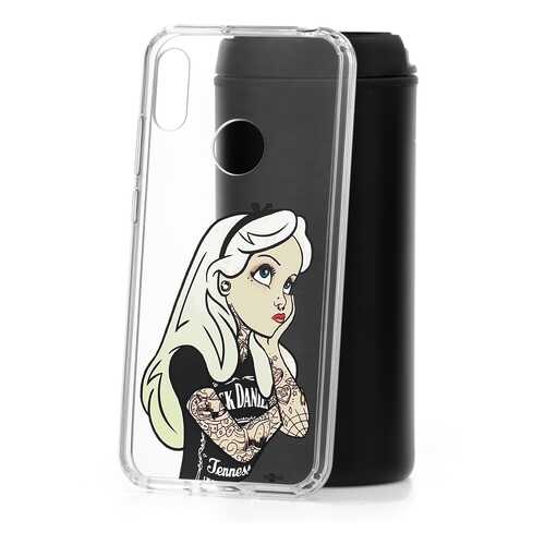 Чехол Huawei Y6 2019 Kruche Print Tattoo Girl