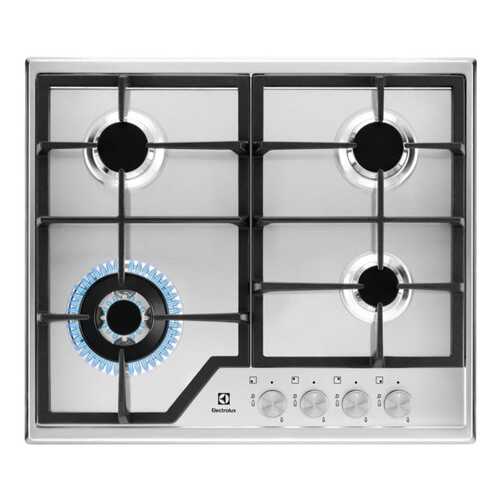 Встраиваемая варочная панель газовая Electrolux GEE363MX Silver
