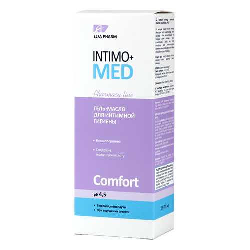 Гель-масло Intimo+Med Comfort для интимной гигиены 200 мл