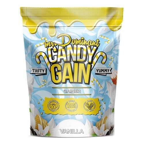Гейнер Mr. Dominant Candy Gain 1000 г Vanilla