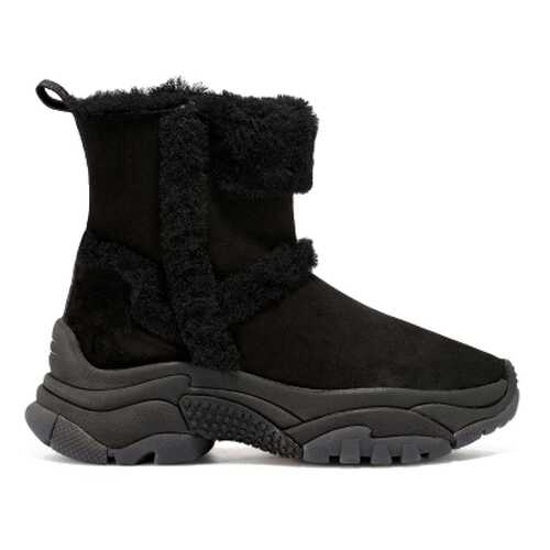 Угги женские Ash 83299 черные 39 RU