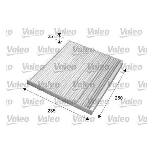 Фильтр воздушный салона Valeo 715636