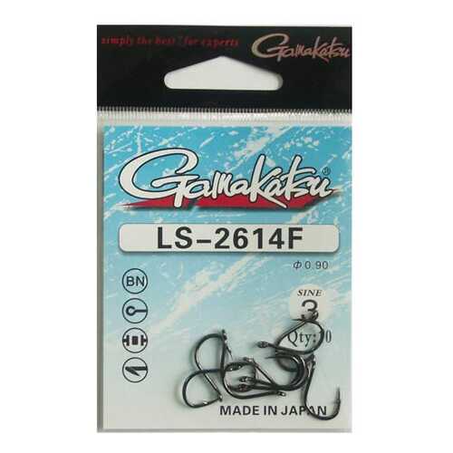 Рыболовные крючки Gamakatsu LS-2614F №17, 10 шт.