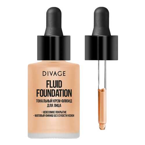 Тональный крем Divage Fluid Foundation № 02 30 мл