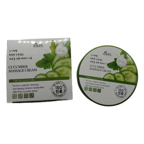 Крем массажный для тела с экстрактом огурца Ekel CUCUMBER MASSAGE CREAM 300 мл