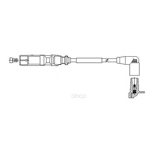 Провод высоковольтный vw BREMI 162e66