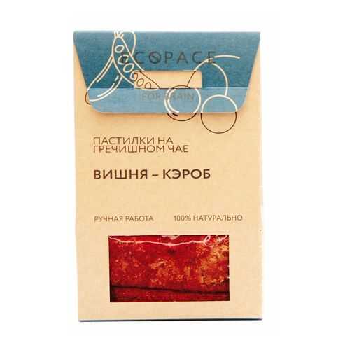 Пастилки на гречишном чае For Brain вишня-кэроб 40 г