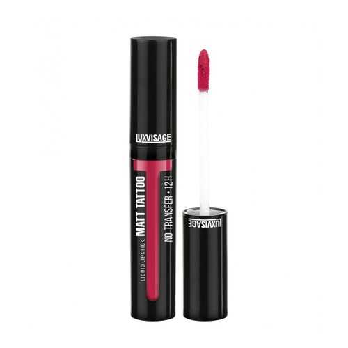 МАТОВАЯ ЖИДКАЯ ПОМАДА LUXVISAGE MATT TATTOO NO TRANSFER 12H - тон 114 Rose Fuchsia