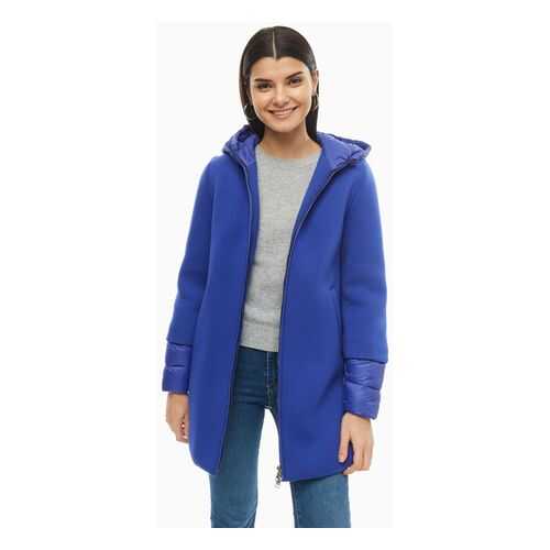 Куртка женская United Colors of Benetton 2AKM534R5_1T3 синяя 42 IT
