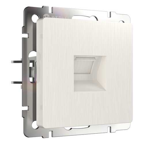 Розетка Ethernet RJ-45 Werkel WL13-RJ-45 перламутровый рифленый