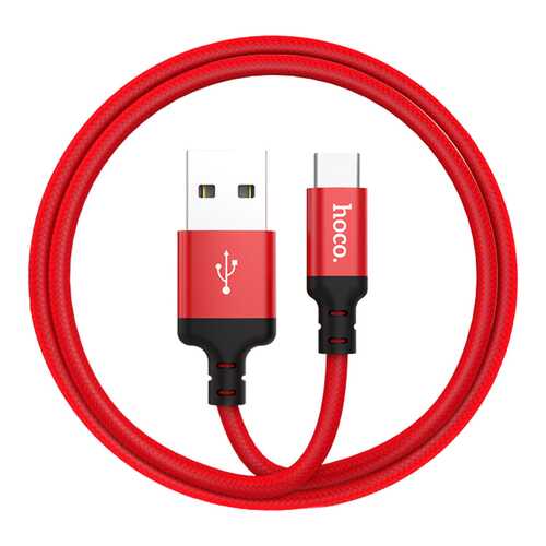 Кабель Hoco х14 Type-C 2м Red/Black