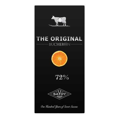 Шоколад Bucheron the original горький 72% с кусочками апельсина 100 г