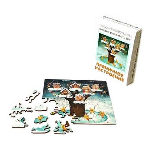 Пазл фигурный Нескучные игры Пряничное настроение, 50 деталей