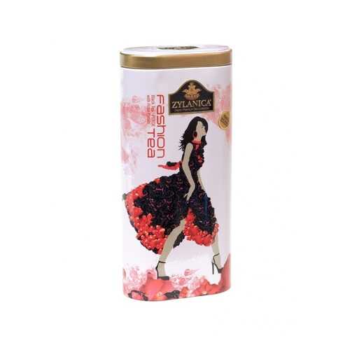 Чай Zylanica Fashion Tea черный листовой с лепестками роз Pekoe 100 г
