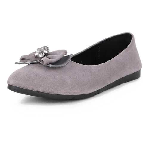 Балетки женские T.Taccardi 710018547 серые 40 RU