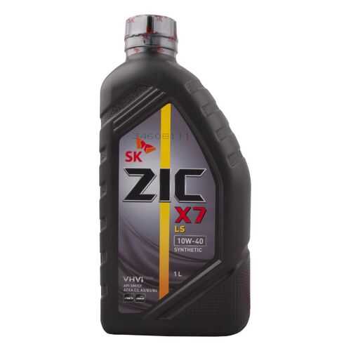 Масло Моторное Синтетическое X7 Ls 10w-40 1 Л Zic арт. 8806314102049