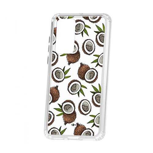 Чехол Kruche Huawei P40 Print Кокосы