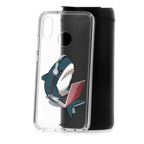 Чехол Huawei P20 Lite Kruche Print Акула