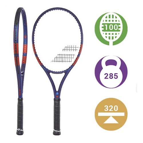 Ракетка для большого тенниса Babolat Pure Drive Team Roland Garros 2019 синяя