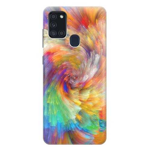 Чехол RE:PA для Samsung Galaxy A21s с принтом Акварельная красота